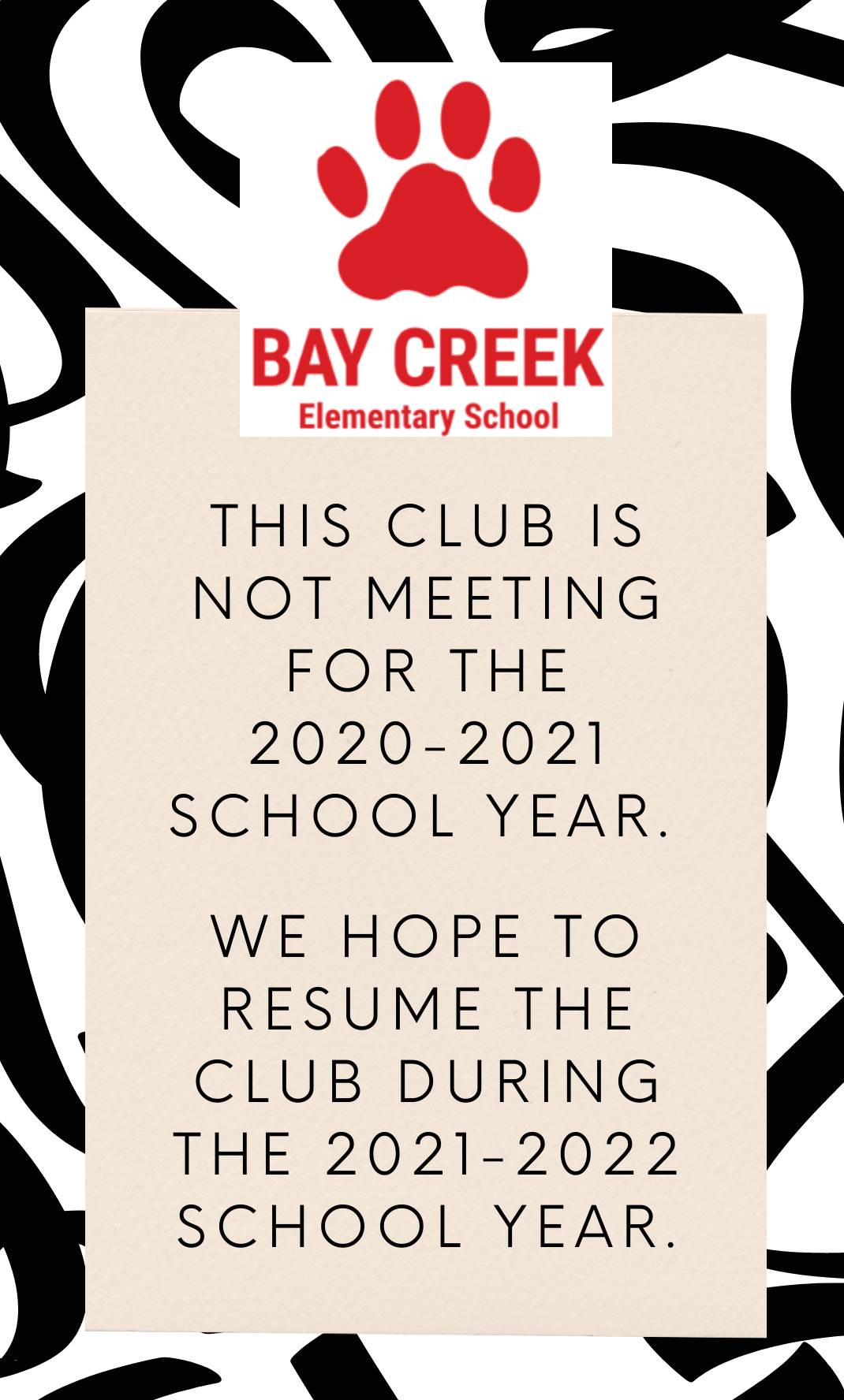 Club not meeting