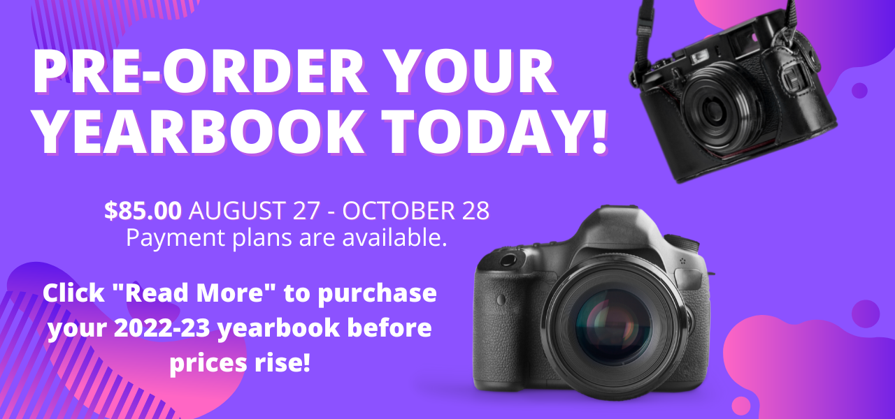 Pre-order your yearbook today!