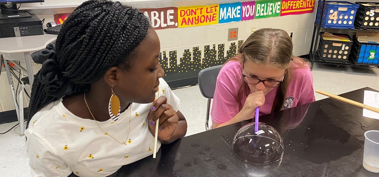 Bubble Lab in 7th Grade Life Science