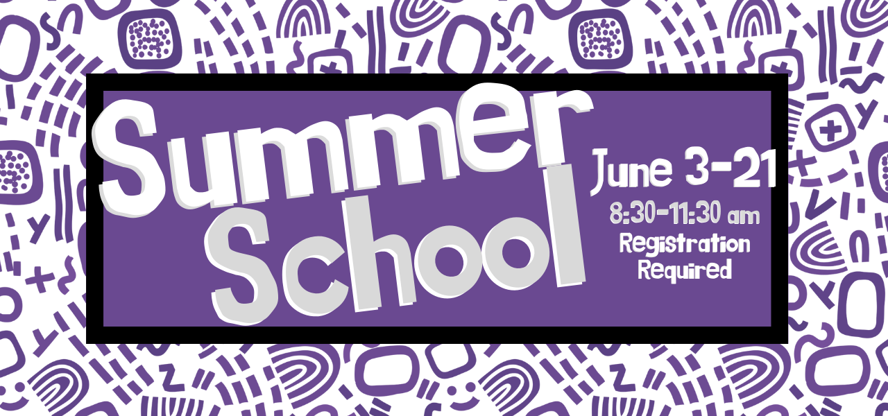 Summer School 2024. Click read more for details.